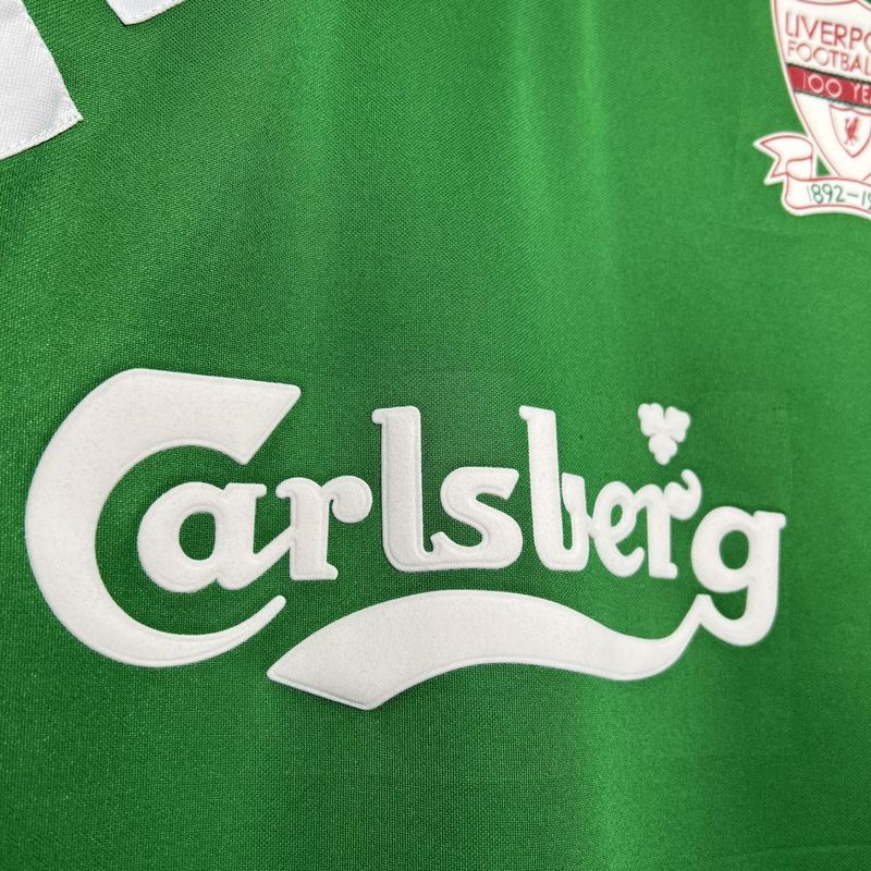 Camisa Retro Liverpool 1992/1993 Away Verde