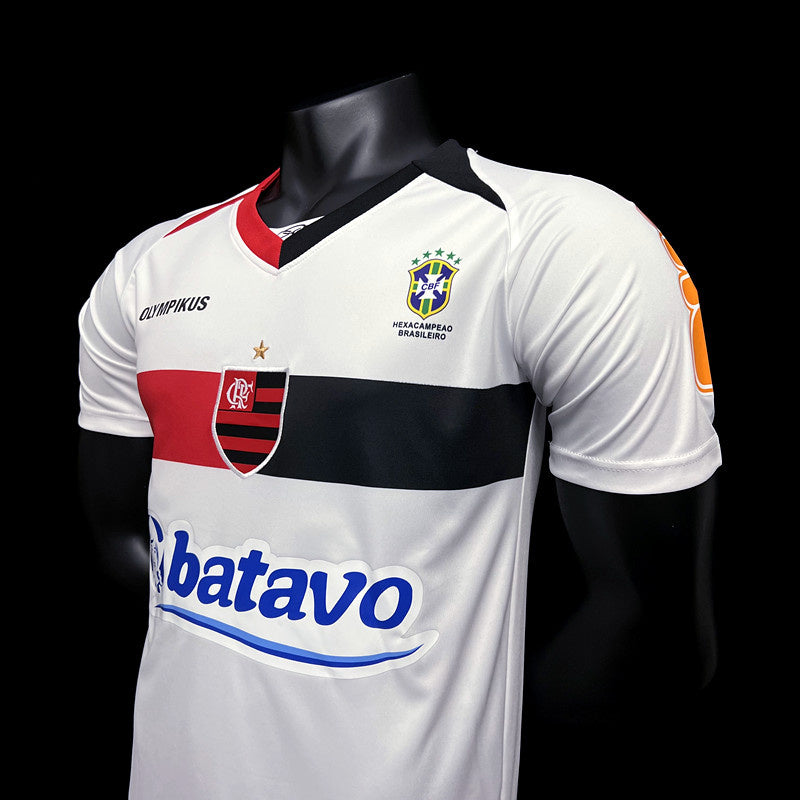 Camisa Retro Flamengo 2010 Away Branco