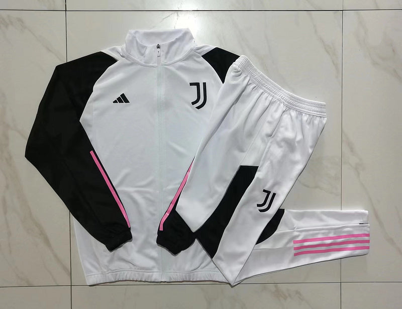 Conjunto de Treino Juventus 23/24 Cinza - Blusa e Calça