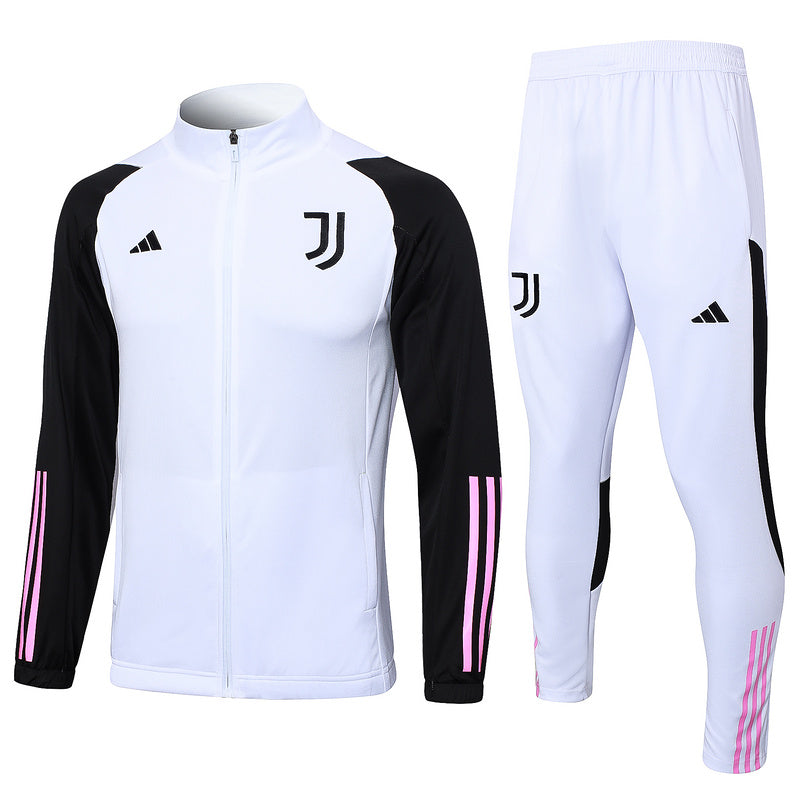 Conjunto de Treino Juventus 23/24 Cinza - Blusa e Calça