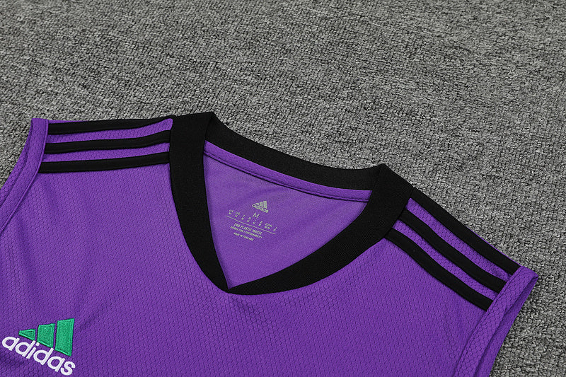 Kit Treino Real Madrid 23/24 - Roxo I