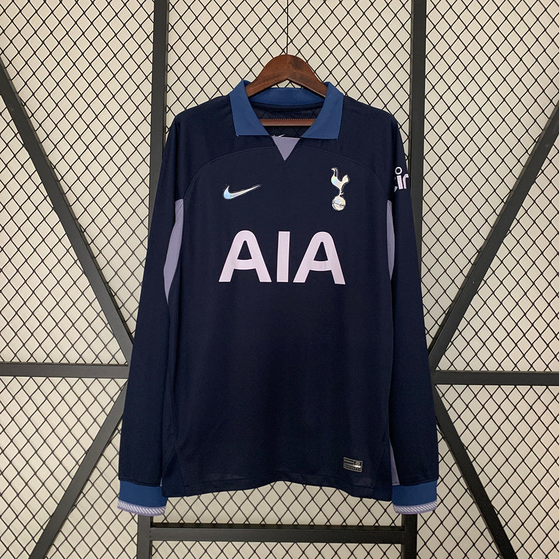 Camisa Tottenham Manga Longa 23/24 Away II