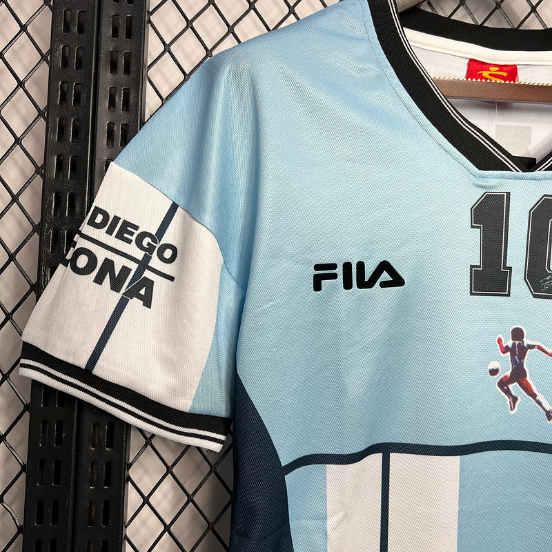 Camisa Retro Argentina 2001 Maradona