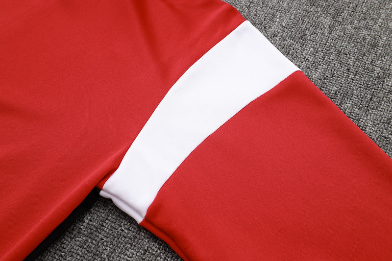 Conjunto de Treino Milan 23/24 Vermelho - Blusa e Calça