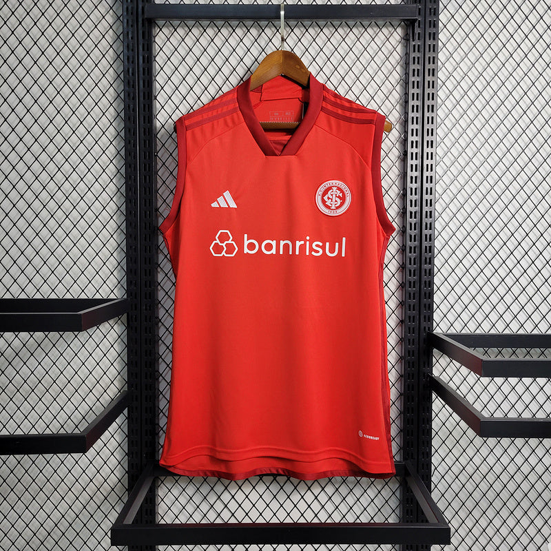 Camisa Internacional Regata I 23/24 Adidas - Vermelho