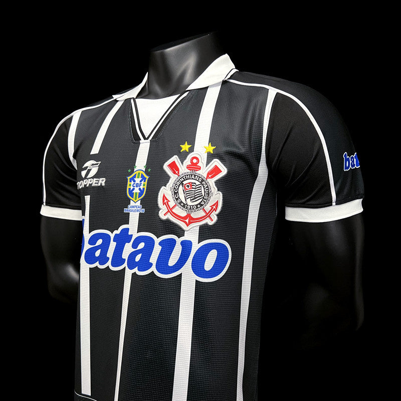 Camisa Retro Corinthians 1999 Away Preto