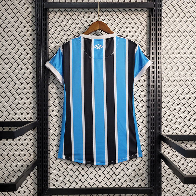 Camisa Feminina Grêmio I 23/24  Umbro - Tricolor