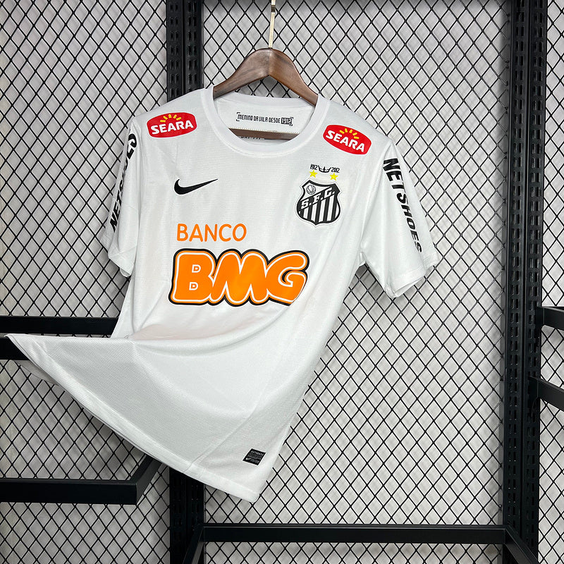 Camisa Retro Santos 2011/2012 Home I Branco