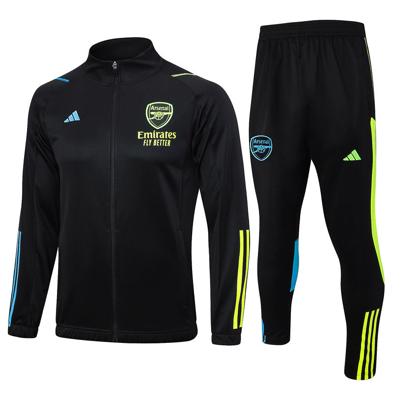 Conjunto de Treino Arsenal 23/24 Preto - Blusa e Calça