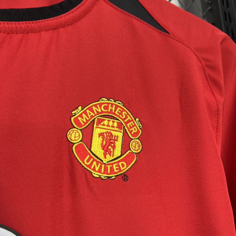 Camisa Retro Manchester United 2002/2004 Home Vermelho