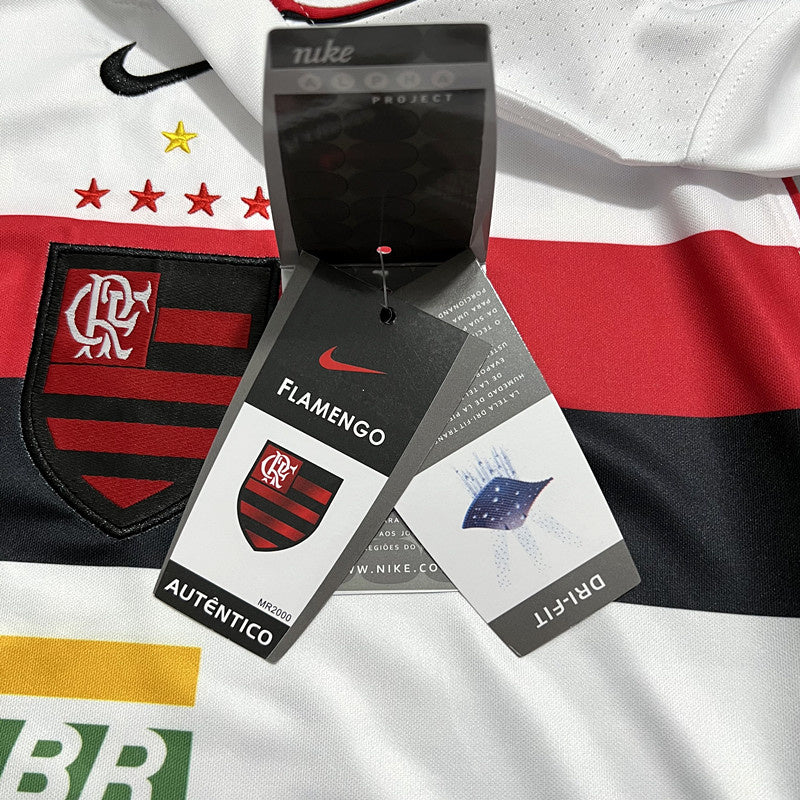 Camisa Retro Flamengo 2000 Away Branco