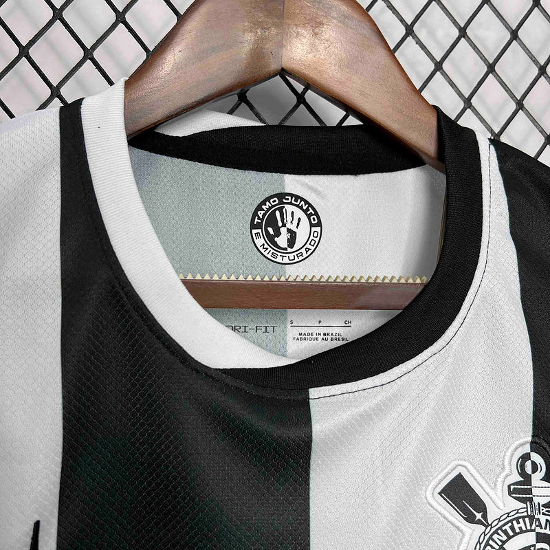 Camisa Corinthians 24/25 Third - Preto/Branco