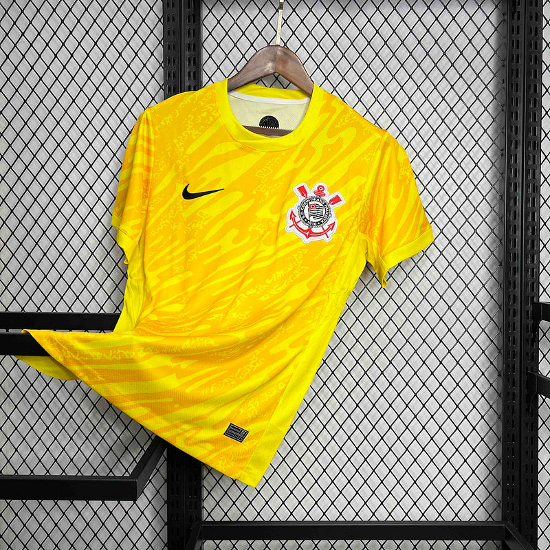 Camisa Corinthians 24/25 Goleiro - Amarelo