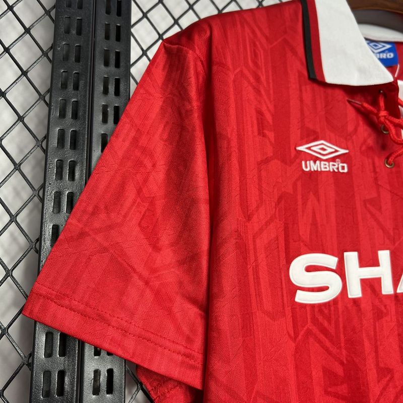 Camisa Retro Manchester United 1994 Home Vermelho