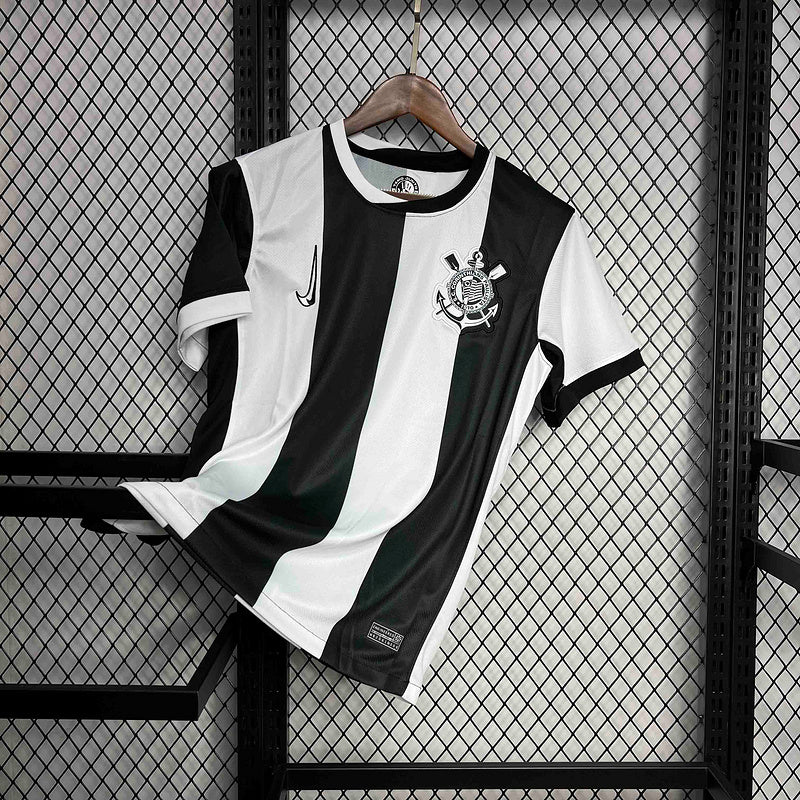 Camisa Corinthians 24/25 Third - Preto/Branco