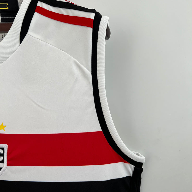 Camisa Regata do São Paulo Home I 23/24 - Branco