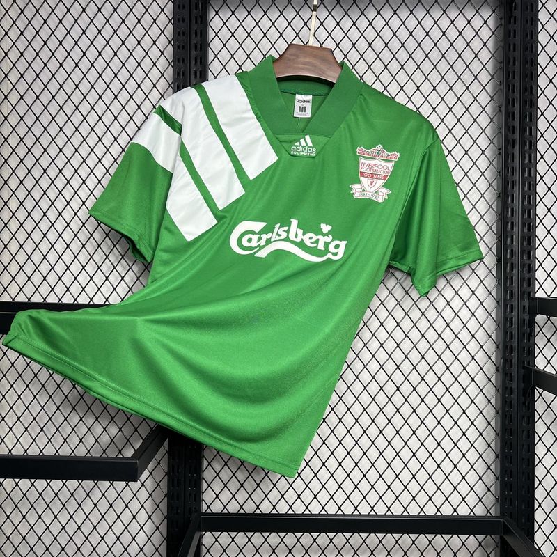 Camisa Retro Liverpool 1992/1993 Away Verde