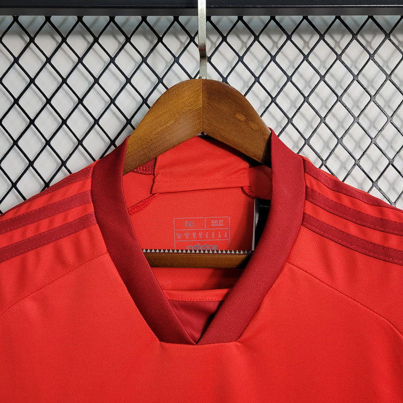 Camisa Internacional Regata I 23/24 Adidas - Vermelho