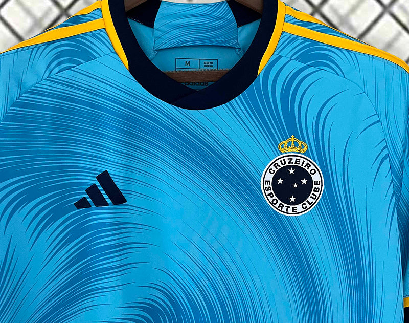 Camisa Cruzeiro Away 23/24 Adidas - Azul