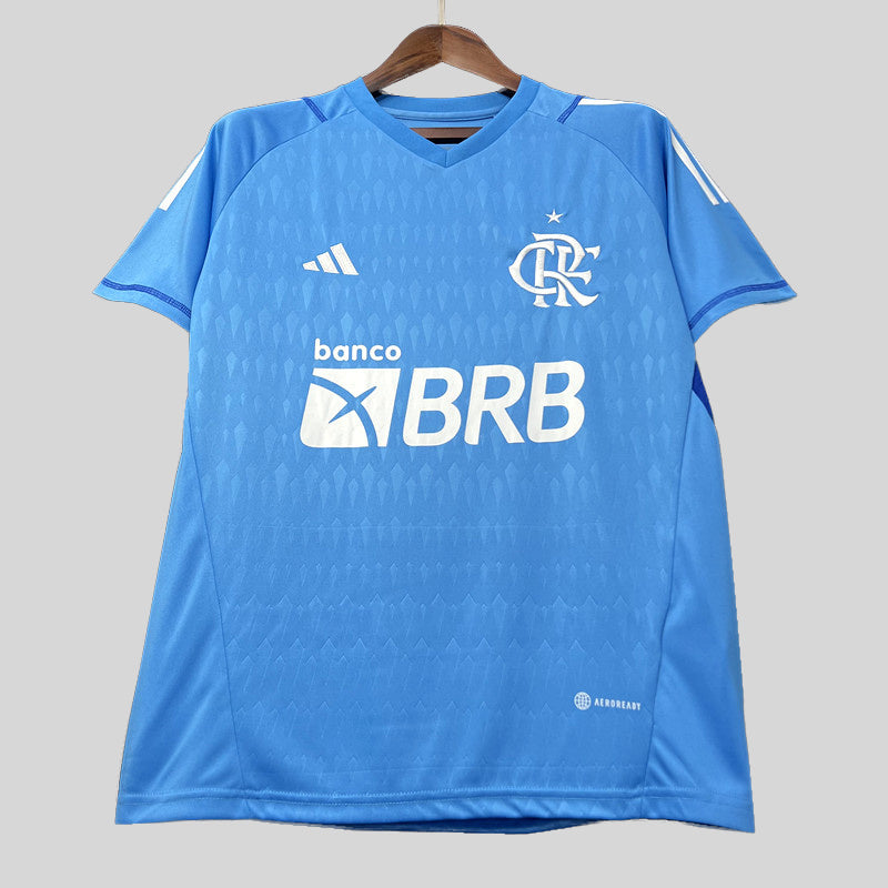 Camisa Flamengo Goleiro 23/24 Adidas - Azul