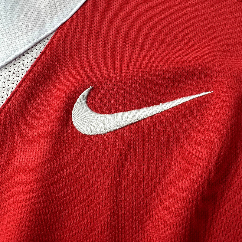 Camisa Retro Arsenal 2002/2003 Home Vermelho