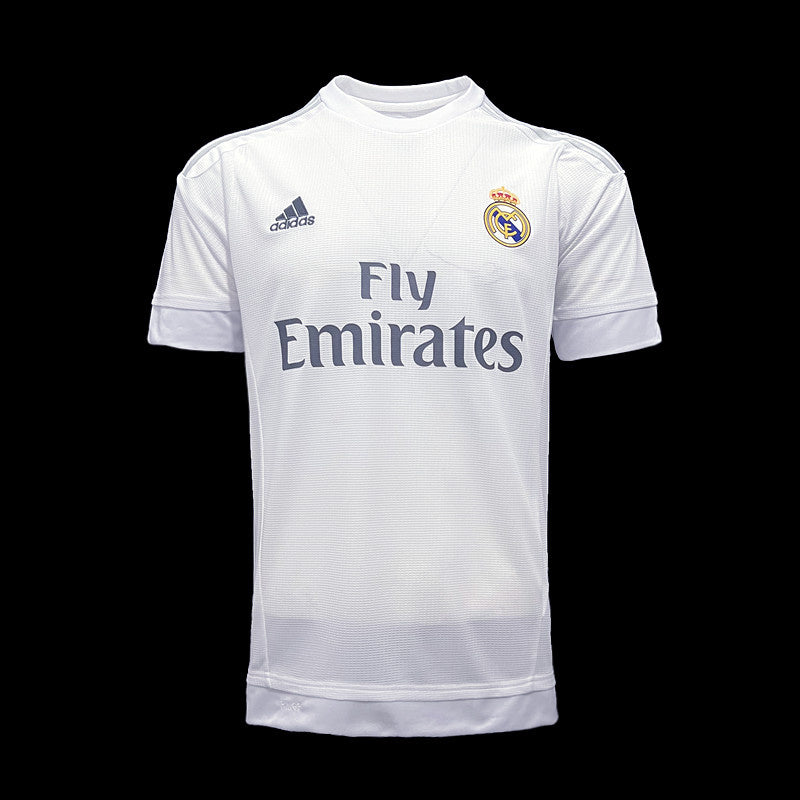 Camisa Retro Real Madrid 2015/2016 Home Branco