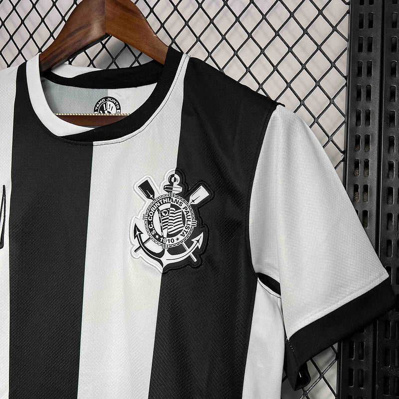 Camisa Corinthians 24/25 Third - Preto/Branco