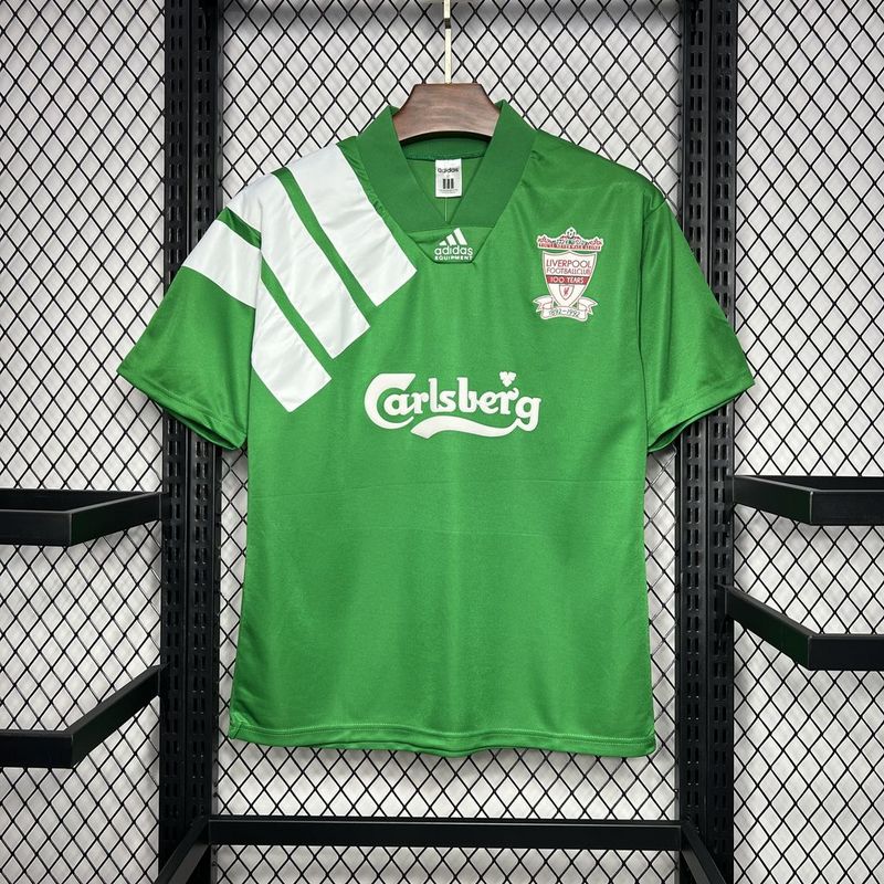 Camisa Retro Liverpool 1992/1993 Away Verde