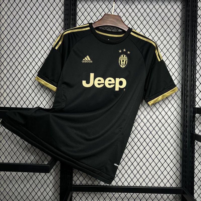 Camisa Retro Juventus 2015/2016 Preto Away