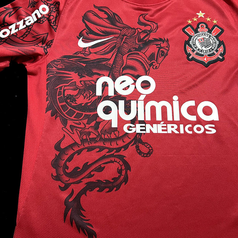 Camisa Retro Corinthians 2011/2012 Away Vermelho