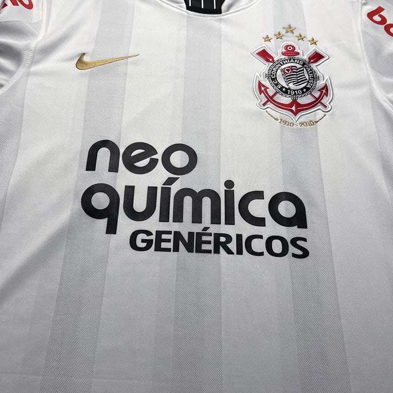 Camisa Retro Corinthians 2010 Home I Branco