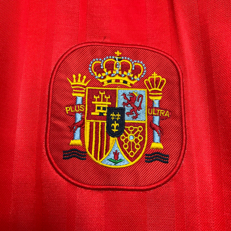 Camisa Retro Espanha 1994 Home I Vermelho