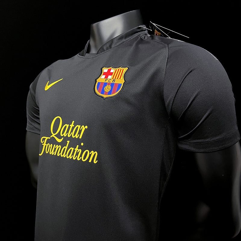 Camisa Retro Barcelona 2011/2012 Away Preto