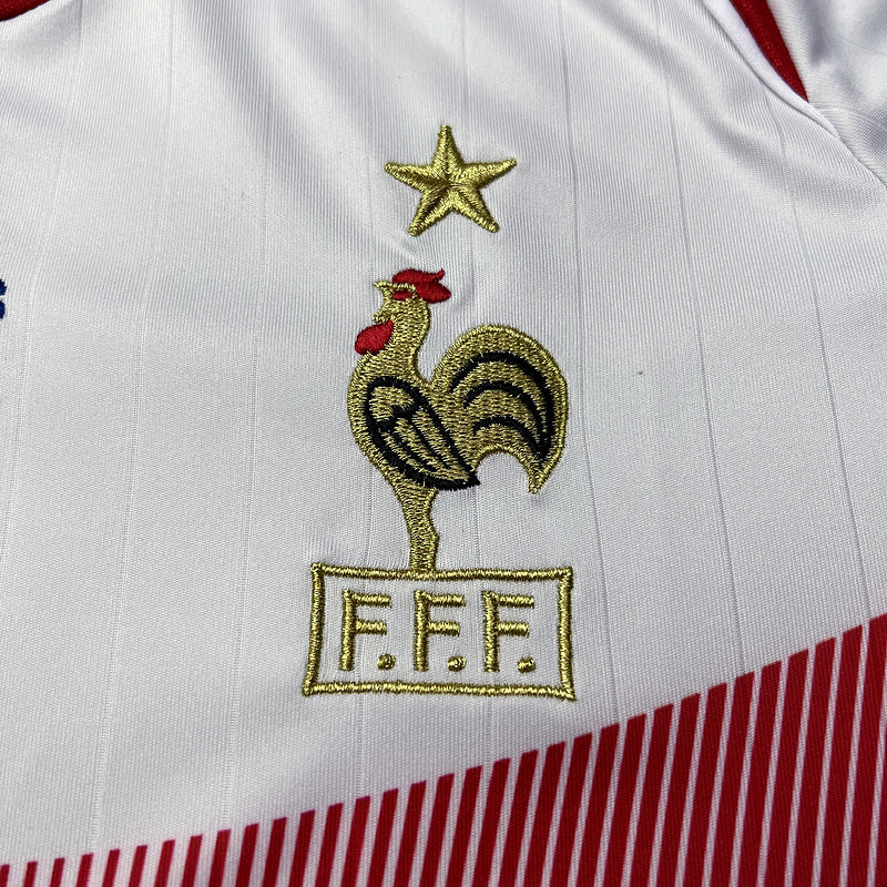 Camisa Retro França 2006 Away Branco