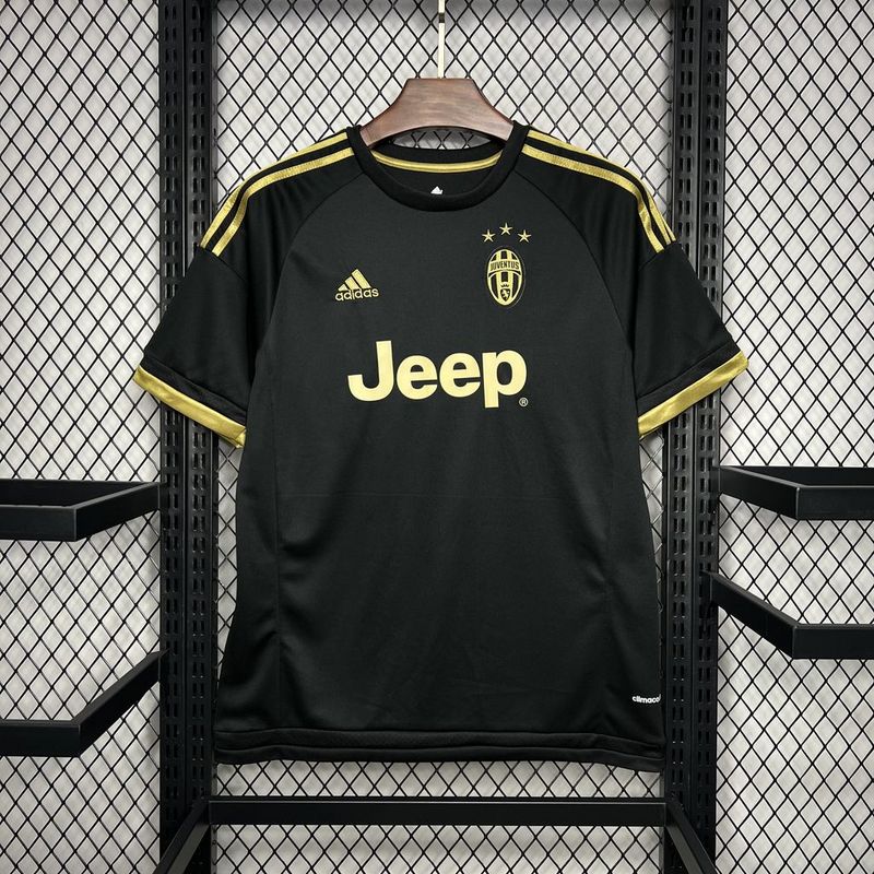 Camisa Retro Juventus 2015/2016 Preto Away