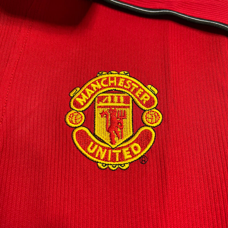 Camisa Retro Manchester United 1998/1999 Home Vermelho