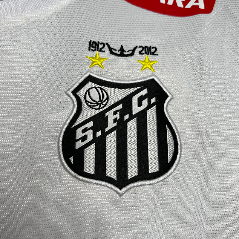 Camisa Retro Santos 2011/2012 Home I Branco