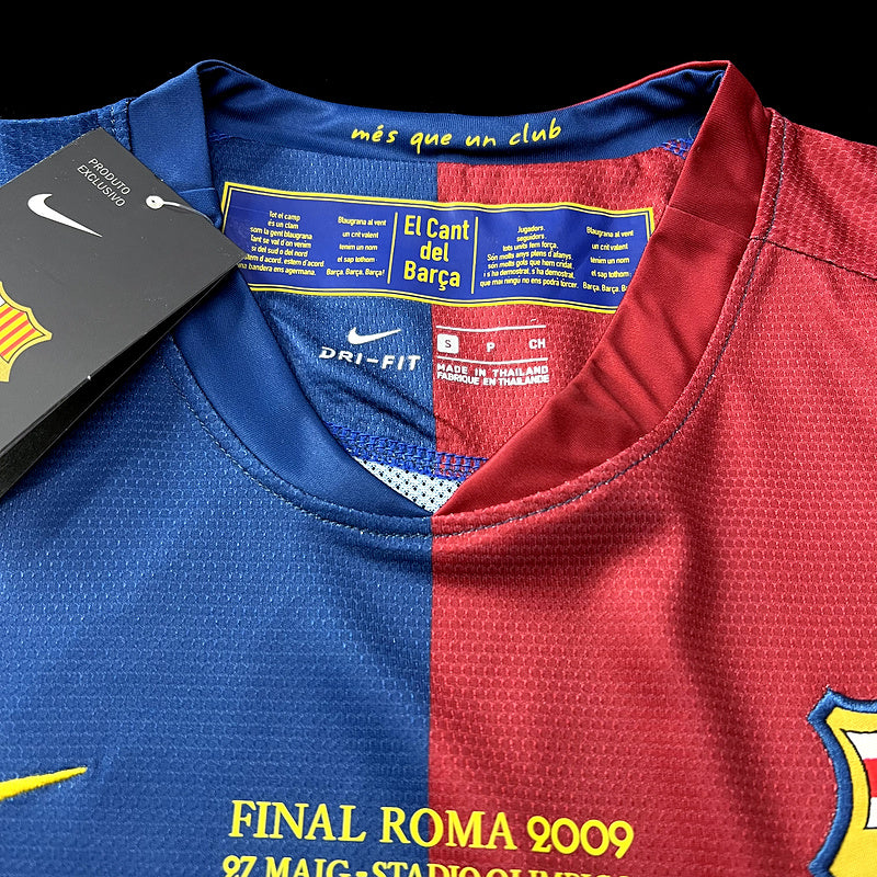 Camisa Retro Barcelona 2008/2009 Champions League