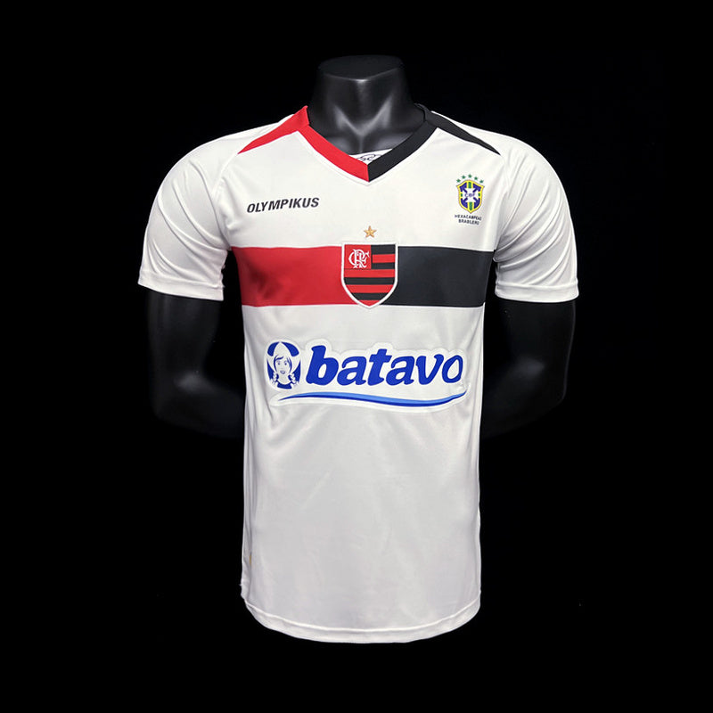 Camisa Retro Flamengo 2010 Away Branco