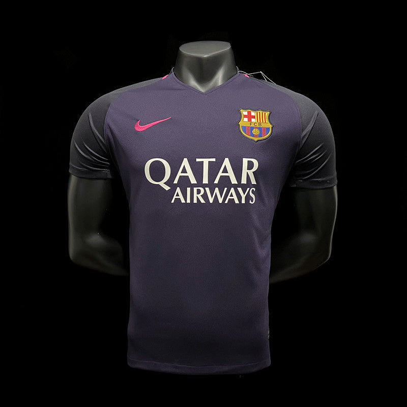 Camisa Retro Barcelona 2016/2017 Away Roxo