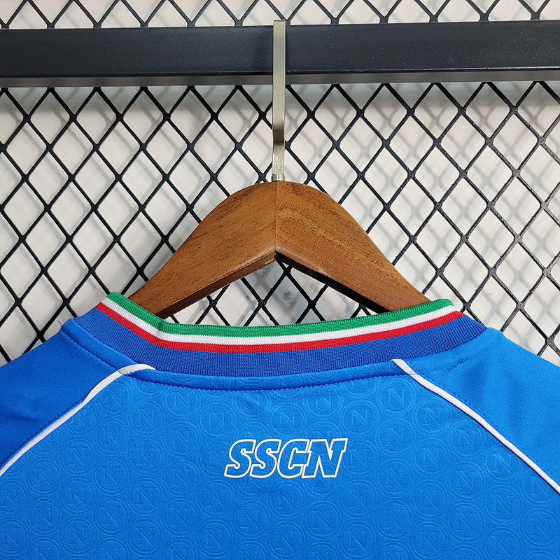 Camisa Napoli Home I 23/24 - - Azul