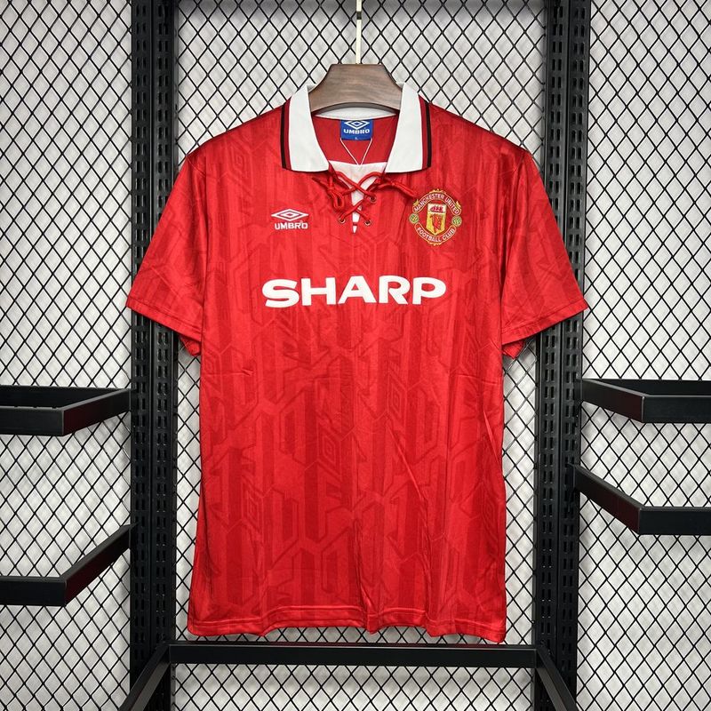 Camisa Retro Manchester United 1994 Home Vermelho