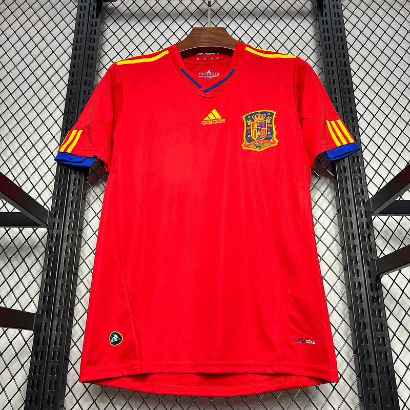 Camisa Retro Espanha 2010 Home I Vermelho