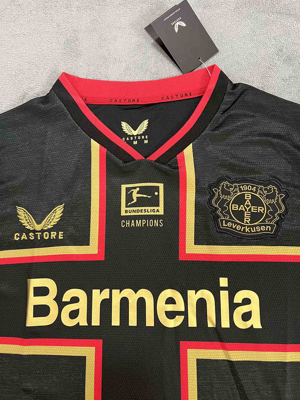 Camisa Bayer Leverkusen Home 24/25 - Preto