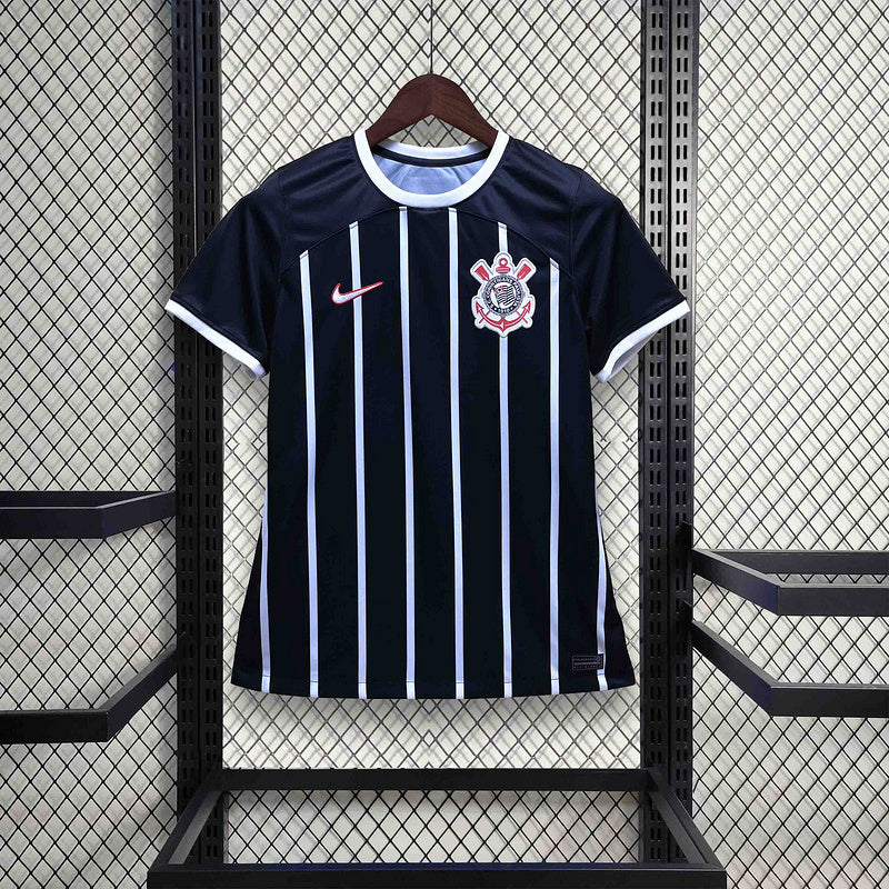 Camisa Corinthians Feminina  23/24- Preto