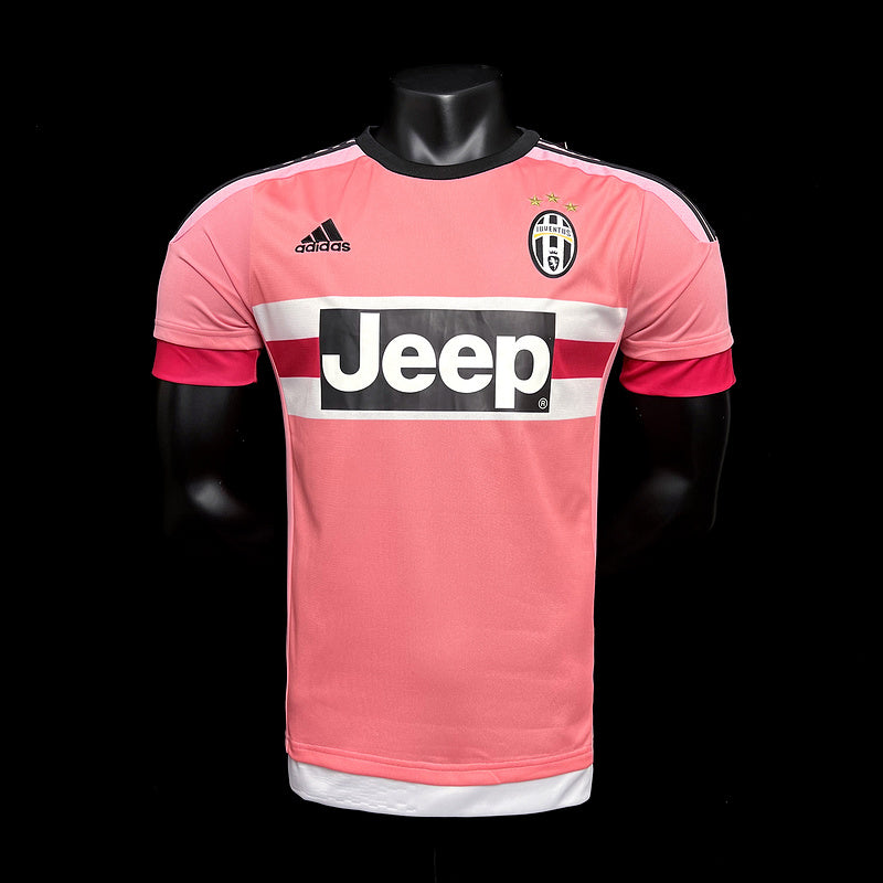 Camisa Retro Juventus 2015/2016 Away Rosa