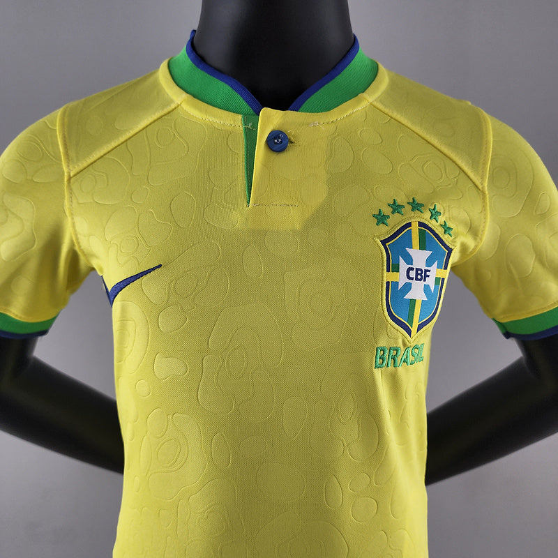 Kit Infantil Brasil 23/24 Home