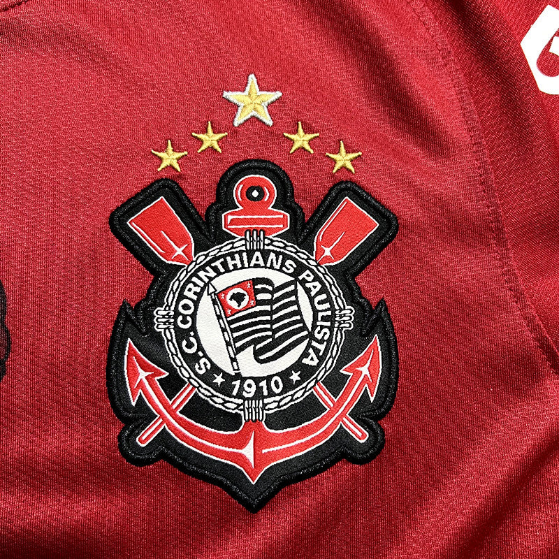 Camisa Retro Corinthians 2011/2012 Away Vermelho