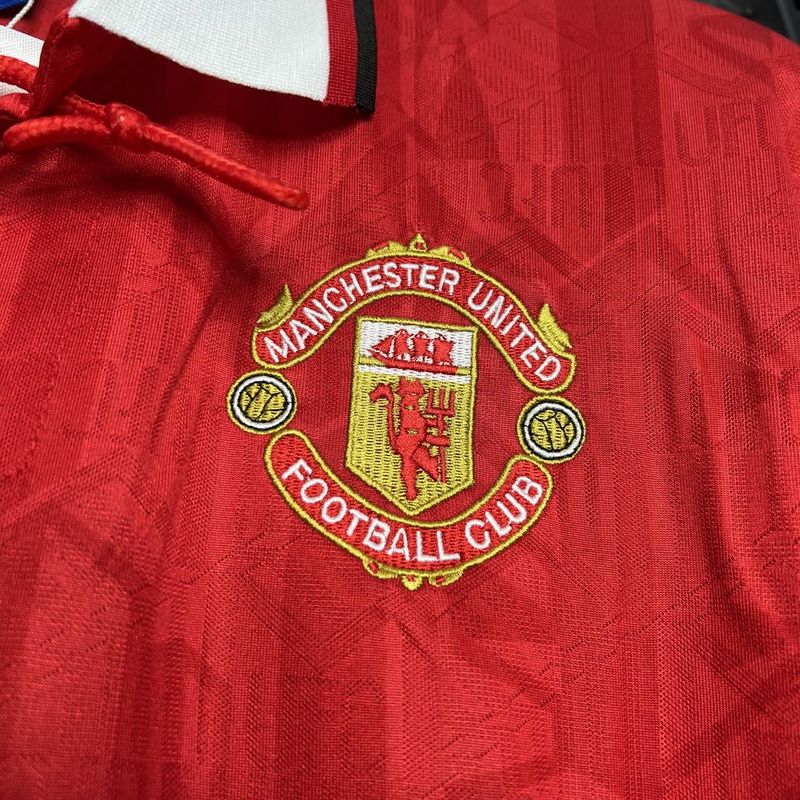 Camisa Retro Manchester United 1994 Home Vermelho