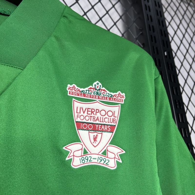 Camisa Retro Liverpool 1992/1993 Away Verde